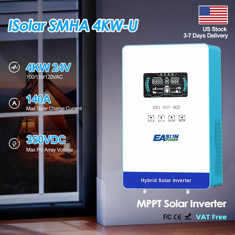 Grid Tie Inverter Limiter 2000W - Inverter Solare Ibrido EASUN POWER 4000W