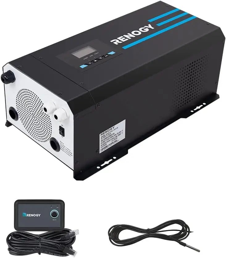 Rv Pure Sine Inverter Charger 3000W 12V - Renogy 3000W Inverter Caricabatterie a Onda