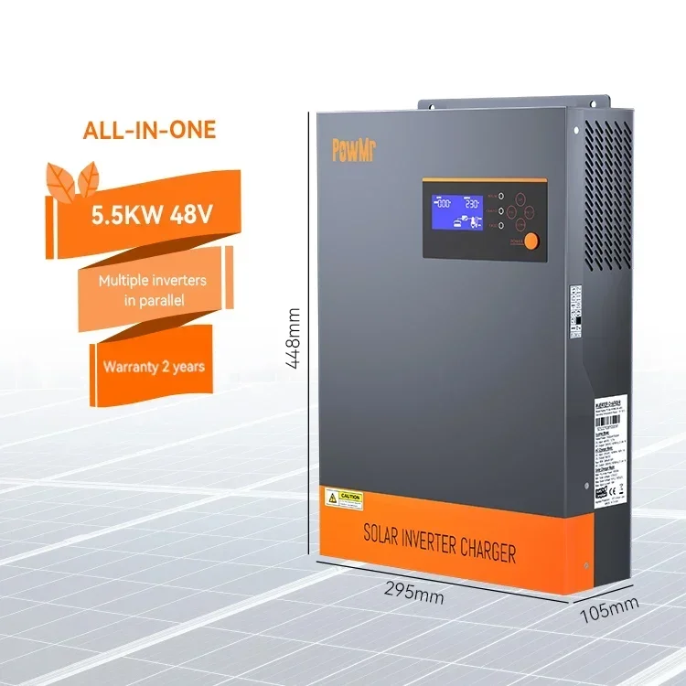 Inverter Solare Ibrido Trifase - Hybrid Solar Inverter 5.5Kw Mppt 48V recensione e prezzo