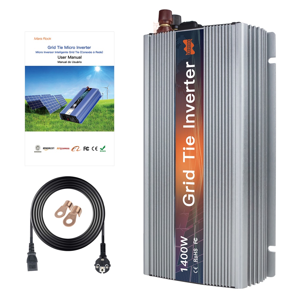 Microinverter solare MPPT da 1 - Micro Inverter 1400W Solar Grid Tie recensione e prezzo