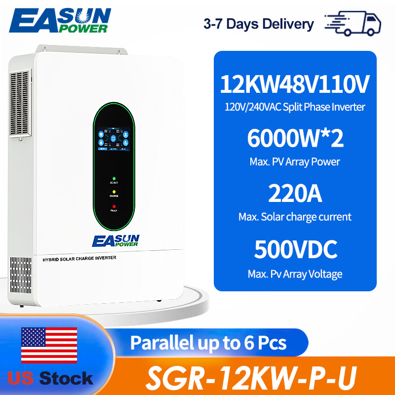 EASUN US 12KW 12000W Inverter  - Grid Tie Inverter Limiter 2000W recensione e prezzo