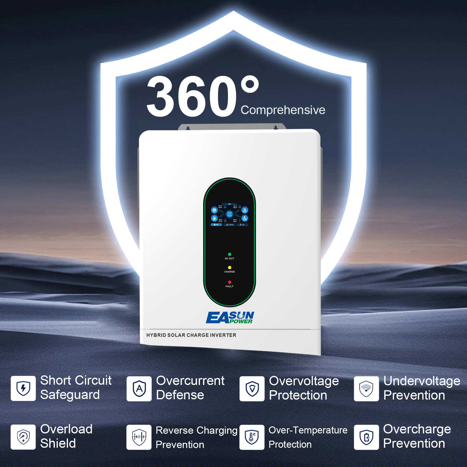 Inverter Solare EASUN POWER 12 - Grid Tie Inverter Limiter 2000W recensione e prezzo